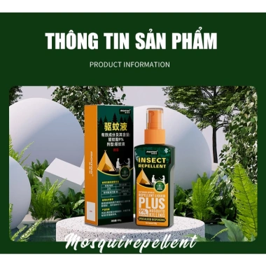Xịt Đuổi Muỗi MOLTON 100ml DEET 9% - Bảo vệ gia đình 6h, an toàn không gây hại