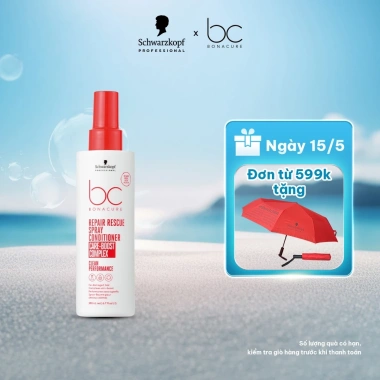 Xịt Dưỡng 2 Lớp BC REPAIR RESCUE Arginine 200ml - Dưỡng sâu tóc khô, hư tổn, giảm gãy, giá ưu đãi 376k Xịt Dưỡng 2 Lớp BC REPAIR RESCUE Arginine 200ml - Dưỡng sâu tóc khô, hư tổn, giảm gãy, giá ưu đãi 376k