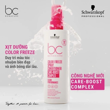 Xịt Dưỡng 2 Lớp Giữ Màu Tóc Nhuộm BC COLOR FREEZE pH 4.5 200ml - Giá Ưu Đãi 376k 3 Xịt Dưỡng 2 Lớp Giữ Màu Tóc Nhuộm BC COLOR FREEZE pH 4.5 200ml - Giá Ưu Đãi 376k 3
