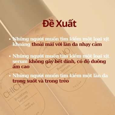 Xịt Dưỡng Ẩm CHICHO Boosting Serum Sage + Vitamin B12 100ml – Cấp ẩm sâu, Da trắng sáng, Giá chỉ 203.508 ₫ 8