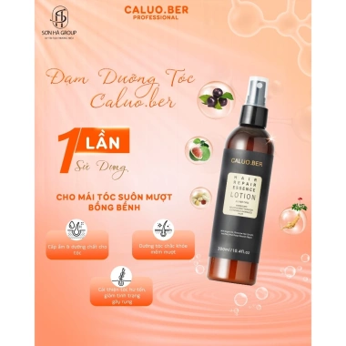 Xịt dưỡng Caluo.Ber 300ml - Phục hồi tóc hư tổn nhanh, giảm giá 239.000 VND
