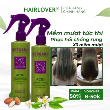 Xịt Dưỡng Collagen Morgarji - Bảo Vệ Tóc Khỏi Nhiệt, Hương Nước Hoa, Giá 135.000₫