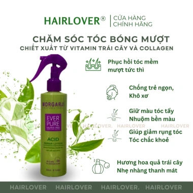 Xịt Dưỡng Collagen Morgarji - Bảo Vệ Tóc Khỏi Nhiệt, Hương Nước Hoa, Giá 135.000₫