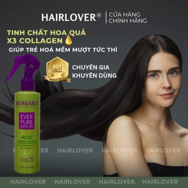 Xịt Dưỡng Collagen Morgarji - Bảo Vệ Tóc Khỏi Nhiệt, Hương Nước Hoa, Giá 135.000₫