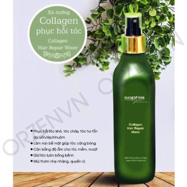 Xịt Dưỡng Collagen Sophia 250ml - Phục Hồi Tóc, Tóc Mượt Bóng, Giá Ưu Đãi 274k