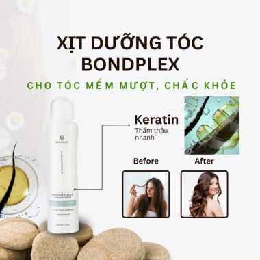 Xịt Dưỡng Gỡ Rối Keratin Bondplex Leave In 200ml – Chăm Sóc Tóc Đa Tầng, Kèm 2 Quà Tặng, Giá 249.999đ