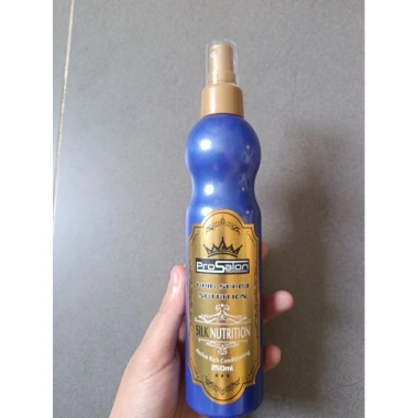 Xịt dưỡng phủ lụa tơ tằm ProSalon 250ml - Dưỡng tóc hư tổn mềm mượt, chính hãng - Giá 89.345₫