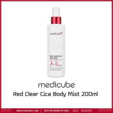 Xịt dưỡng thể Medicube Red Clear Cica Mist 200ml - Giảm mụn, dịu da, giá 330.000₫ 10 Xịt dưỡng thể Medicube Red Clear Cica Mist 200ml - Giảm mụn, dịu da, giá 330.000₫ 10