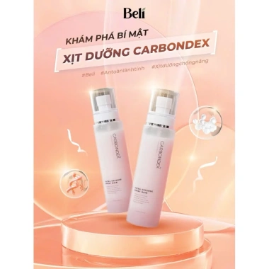 Xịt dưỡng tóc Carbondex 120ml - Dưỡng mềm mượt, bảo vệ UV, giảm xơ rối, giá 80k