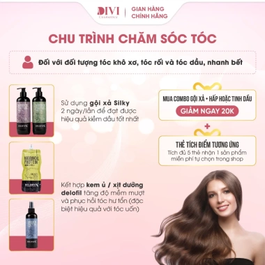 Xịt dưỡng tóc Delofil Vitamin Hair Spray - Bóng mượt, giữ nếp, bảo vệ tóc uốn duỗi nhuộm, giảm giá 289k 6 Xịt dưỡng tóc Delofil Vitamin Hair Spray - Bóng mượt, giữ nếp, bảo vệ tóc uốn duỗi nhuộm, giảm giá 289k 6