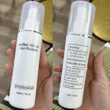 Xịt dưỡng tóc giả MySa 120ml - Chuyên dụng gỡ rối, giữ mềm mượt, giảm tĩnh điện, giá ưu đãi 35.000₫ 5