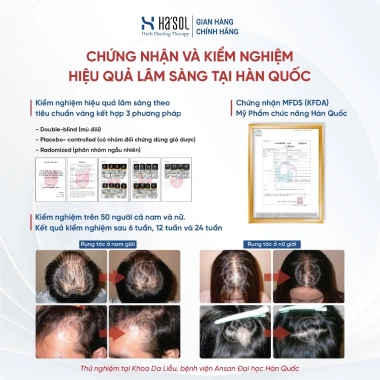 Xịt Dưỡng Tóc Hasol Anagen Scalp Tonic 100ml - Rụng tóc, mỏng yếu, 349.000 VND
