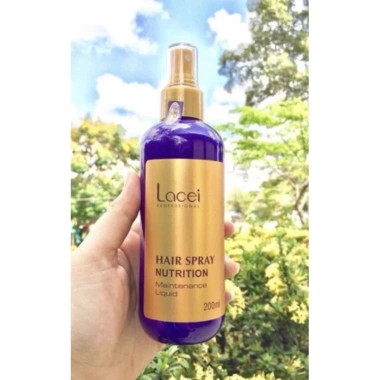 Xịt dưỡng tóc LACEI tím mùi thơm lâu 200ml - Dưỡng sâu tóc khô xơ, giá chỉ 120k