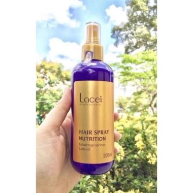 Xịt dưỡng tóc LACEI tím mùi thơm lâu 200ml - Dưỡng sâu tóc khô xơ, giá chỉ 120k