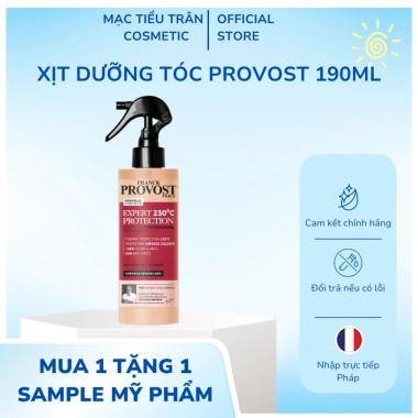 Xịt dưỡng tóc Provost 190ml - Dưỡng ẩm, bóng mượt, giảm rụng, giá chỉ 299.000đ