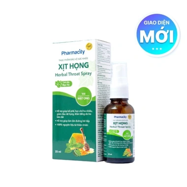 Xịt Họng Thảo Dược Cao Cấp Herbal - Giảm Đau Họng, Giảm Ho, Giá 79.000đ