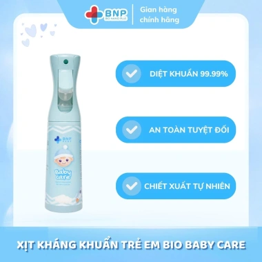 Xịt Kháng Khuẩn Trẻ Em BNP Baby Care - An Toàn, Dịu Nhẹ, Da Bé Hồng, Giá 55.000₫