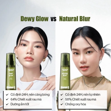 Xịt Khóa Nền Cố Định Glamrr Q Vegan Super Stay 50ml - Giữ lớp trang điểm 24h, Giá 162.000đ 7