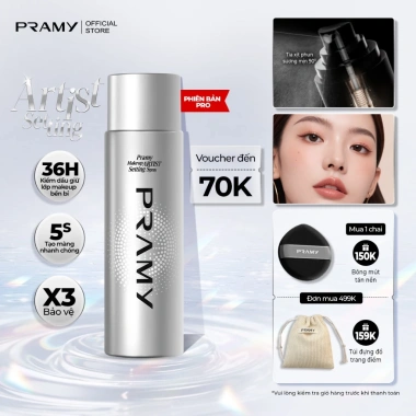 Xịt Khoá Nền Makeup Artist 100ml - Kiềm Dầu, Dưỡng Ẩm, Lưu lớp điểm bền lâu