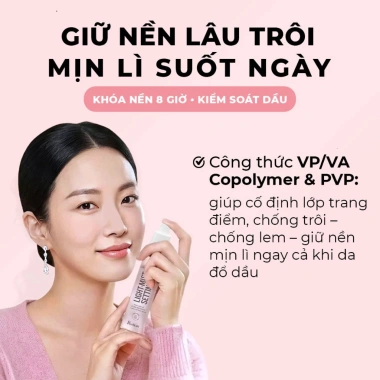 Xịt Khóa Nền Rodian Light 80ml Mist Setting Spray Kiểm Soát Dầu, Giữ Nền Bền Đẹp 159k 5 Xịt Khóa Nền Rodian Light 80ml Mist Setting Spray Kiểm Soát Dầu, Giữ Nền Bền Đẹp 159k 5