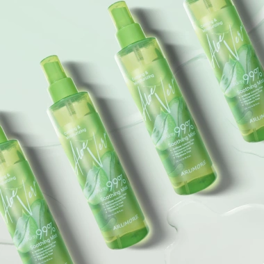 Xịt khoáng lô hội ARUMORE Aloe Vera Mist 200ml – Dưỡng ẩm, làm dịu da, chỉ 168k 7