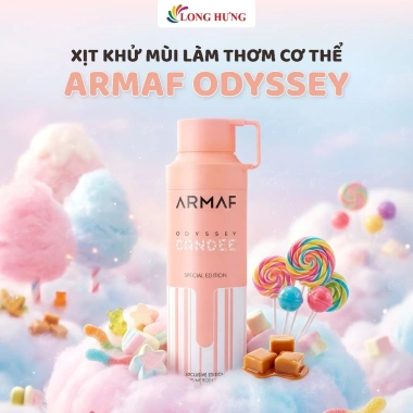 Xịt khử mùi Armaf Odyssey 200ml - Hương thơm nam tính, giảm giá 20% chỉ 189.000đ 2 Xịt khử mùi Armaf Odyssey 200ml - Hương thơm nam tính, giảm giá 20% chỉ 189.000đ 2
