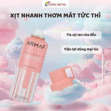 Xịt khử mùi Armaf Odyssey 200ml - Hương thơm nam tính, giảm giá 20% chỉ 189.000đ
