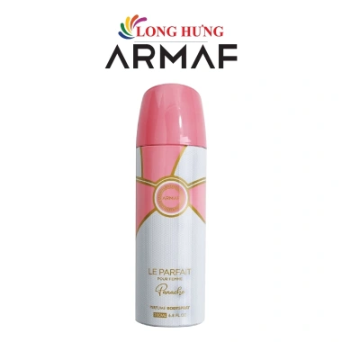Xịt khử mùi cơ thể Armaf Le Parfait 200ml - Hương thơm sang trọng, chỉ 189.000₫