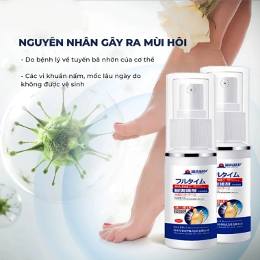 Xịt Khử Mùi Hôi Chân Nội Địa Nhật Bản Ngăn Mồ Hôi, Chống Hôi, 50.000₫