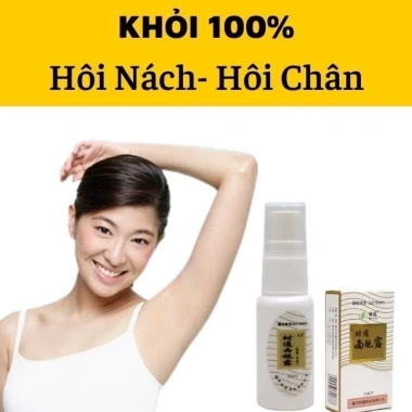 Xịt Khử Mùi Hôi Nách Nam Nữ Nội Địa - Ngăn Tiết Mồ Hôi, Giá 22.900₫