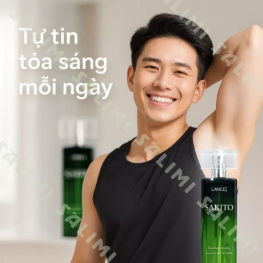 Xịt Khử Mùi SAKITO 45ml Chính Hãng - Giảm Tiết Mồ Hôi, Da Sáng Mịn, Giá 50.000₫ 4