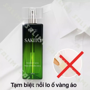 Xịt Khử Mùi SAKITO 45ml Chính Hãng - Giảm Tiết Mồ Hôi, Da Sáng Mịn, Giá 50.000₫ 7