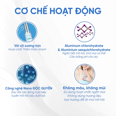 Xịt khử mùi toàn thân BEUFRESH 30ml - Lăn ngăn mồ hôi, hạn chế mùi cơ thể, chỉ 142.100 VND