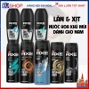 Xịt & Lăn Nước Hoa Khử Mùi Nam - Axe, Adidas, Balea - Giá Ưu Đãi 78.500đ