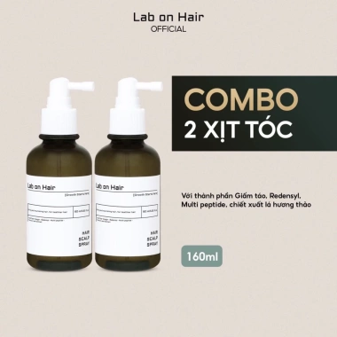 Xịt mọc tóc Lab on Hair 160ml Giấm táo dưỡng ẩm, phục hồi tóc hư tổn, giảm giá 145k 10 Xịt mọc tóc Lab on Hair 160ml Giấm táo dưỡng ẩm, phục hồi tóc hư tổn, giảm giá 145k 10