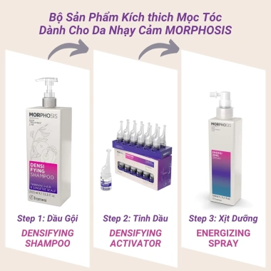 Xịt Mọc Tóc MORPHOSIS Energizing Spray 150ml - Ngăn rụng, kích thích tóc, bảo vệ da đầu combo giá ưu đãi 504.000đ 3