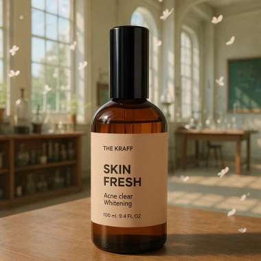Xịt mụn lưng Skin Fresh AHA và Niacinamide - Giá 60k, se khít lỗ chân lông