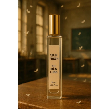 Xịt mụn lưng Skin Fresh AHA và Niacinamide - Giá 60k, se khít lỗ chân lông