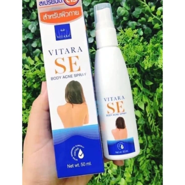 Xịt Mụn Lưng Thái Lan Vitara SE Gel - Giảm Mụn, Mờ Thâm, Dưỡng Da, Giá 295.000đ 10