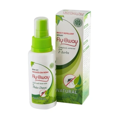 Xịt muỗi côn trùng Thảo Dược Fly@way hương chanh xả - Diệt nhanh an toàn, giá chỉ 28.224 đồng 5