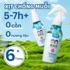 Xịt muỗi RUNBEN cho bé - bình xịt trực tiếp lên da, không cồn, dưỡng ẩm, an toàn chống muỗi và côn trùng, giá 159.000đ 2