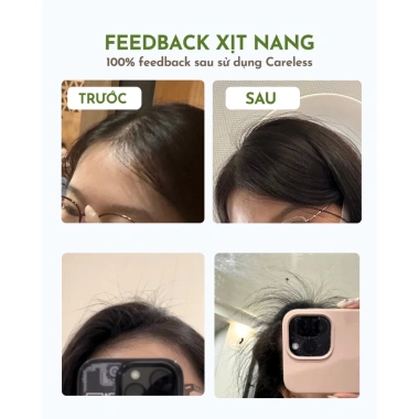 Xịt Nang Dưỡng Tóc CARELESS Tinh Dầu Rosemary - Mọc Tóc, Giảm Gãy Rụng, Nang Chắc Khỏe (Không Bệt) 3