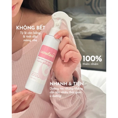 Xịt Nang Dưỡng Tóc CARELESS Tinh Dầu Rosemary - Mọc Tóc, Giảm Gãy Rụng, Nang Chắc Khỏe (Không Bệt) 6
