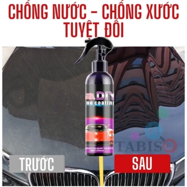 Xịt Nano 200ml Phủ Kính Gương Ô Tô - Chống Nước Bụi, Tăng Bóng, Giá 99.000đ 2