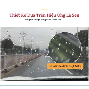 Xịt Nano Chống Bám Dính Nước Mưa Kính Ô Tô 300ml – Tặng Khăn Lau – 55.000đ 4