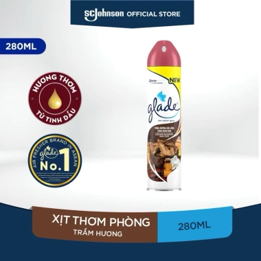 Xịt phòng Glade 280ml chính hãng - Nhiều mùi hương, thơm lâu, giá chỉ 68.000đ 2 Xịt phòng Glade 280ml chính hãng - Nhiều mùi hương, thơm lâu, giá chỉ 68.000đ 2