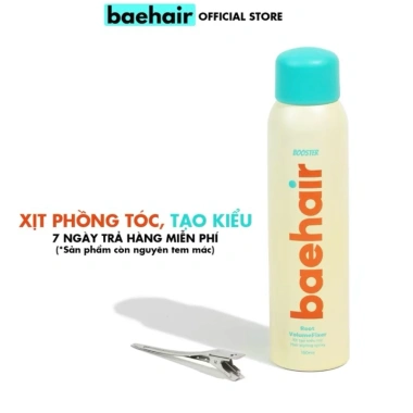 Xịt Phồng Tóc BaeHair 200ml - Tóc Bồng Bềnh, Giữ Nếp 24h, Giá Ưu Đãi 288k 2