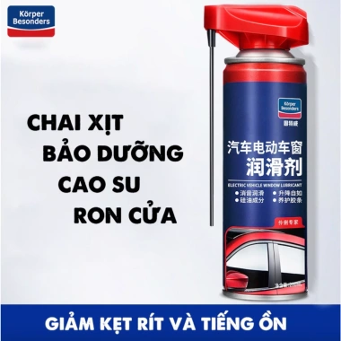 Xịt Phục Hồi Cao Su Ron Cửa Korper Besonders 200ml - Dầu Bôi Xe Điện, Trơn Trượt