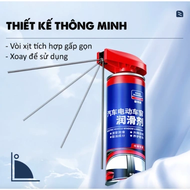 Xịt Phục Hồi Cao Su Ron Cửa Korper Besonders 200ml - Dầu Bôi Xe Điện, Trơn Trượt