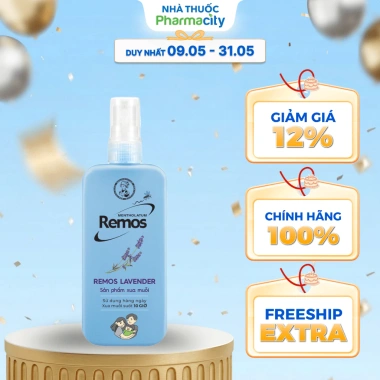 Xịt Remos Xua Muỗi Hương Oải Hương Mentholatum Lavender 60ml - Giá chỉ 41.650 VND